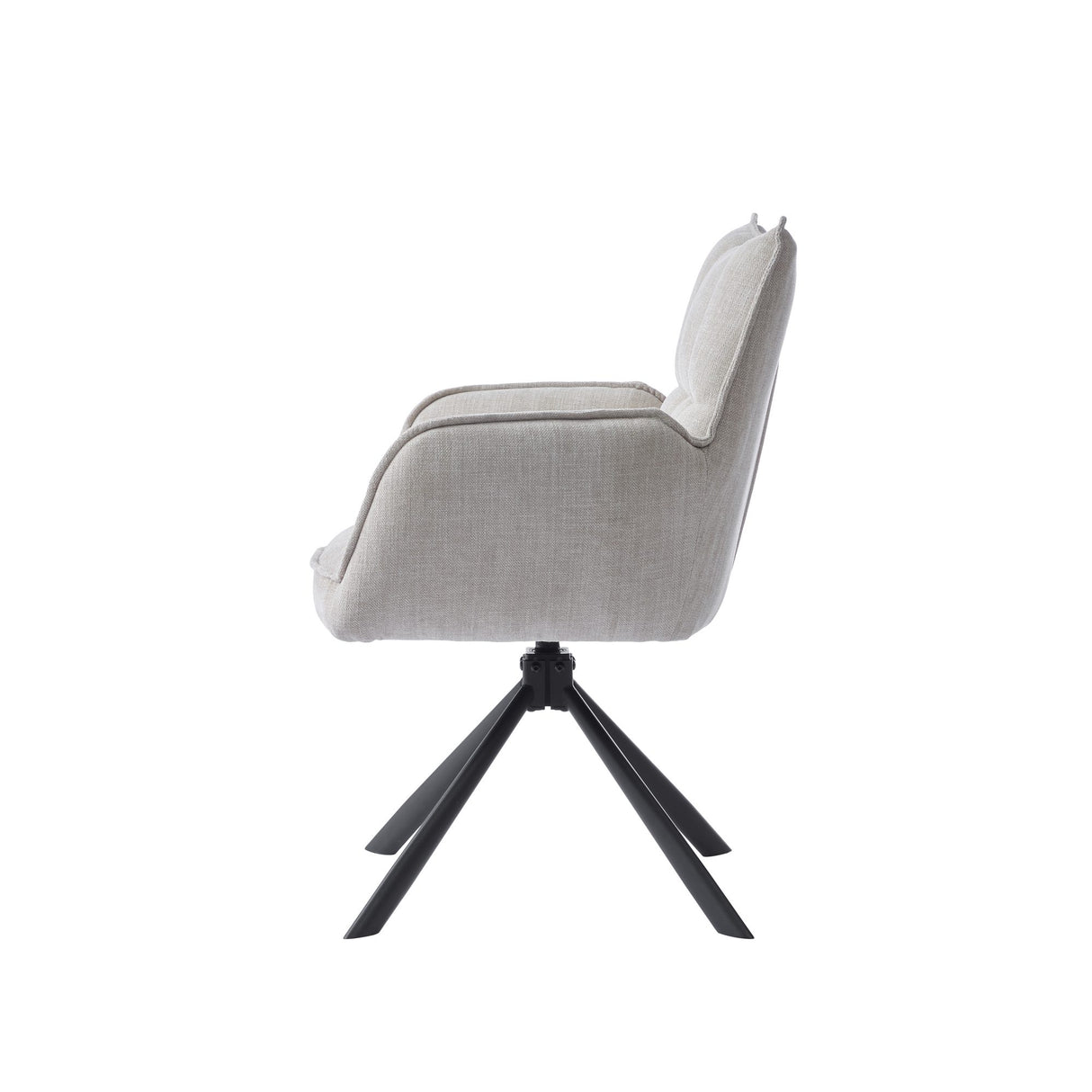 Strada Stol Beige, Metall