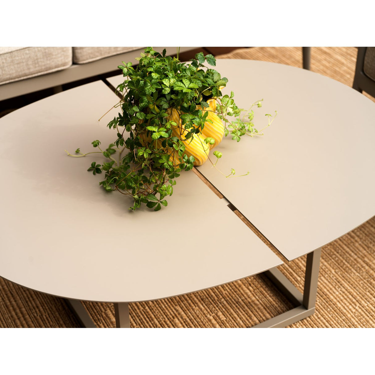 Olive Soffbord 110x80 cm Khaki