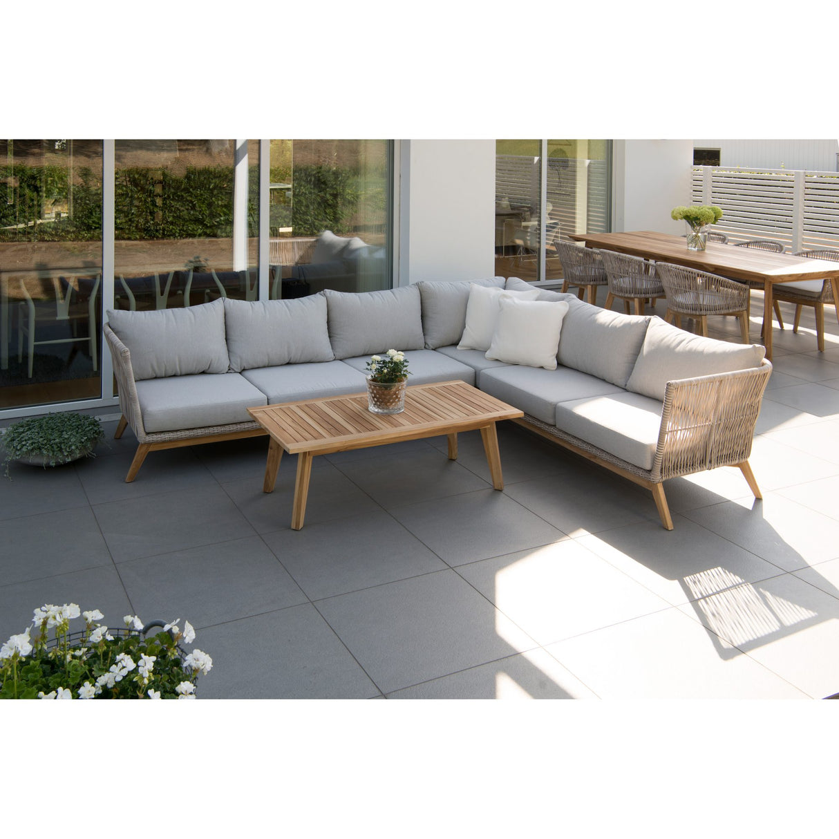 Himmelsnäs Hörnsoffa Beige