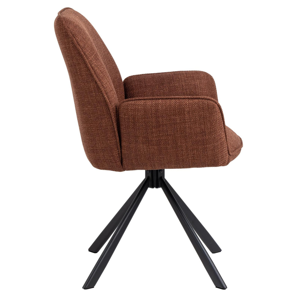 Bayonne Karmstol Basel tyg Terrakotta