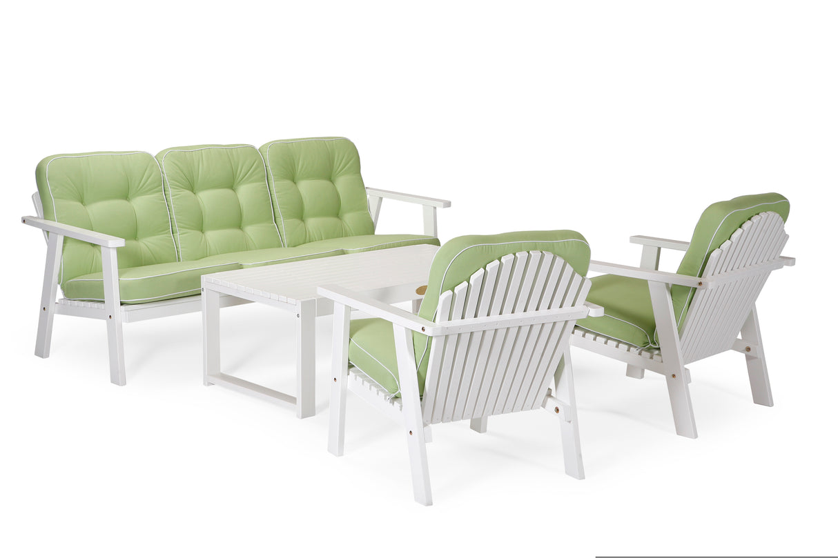 Gotland Utebord 60 x 120 cm Vit