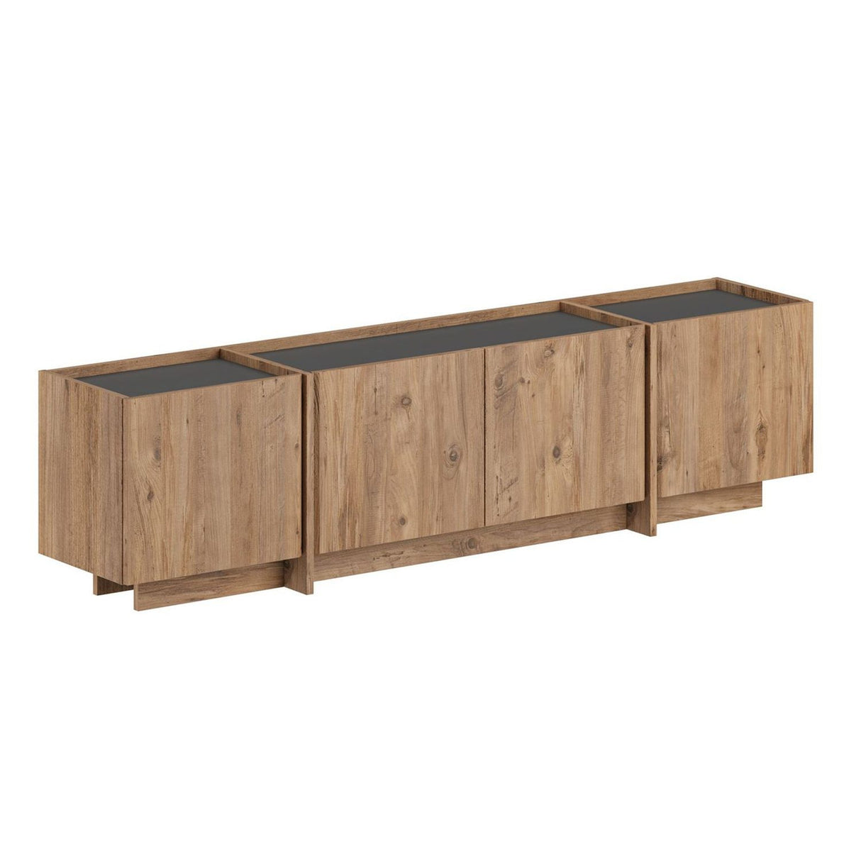 Victoria TV-bänk Atlantic Pine Antracit