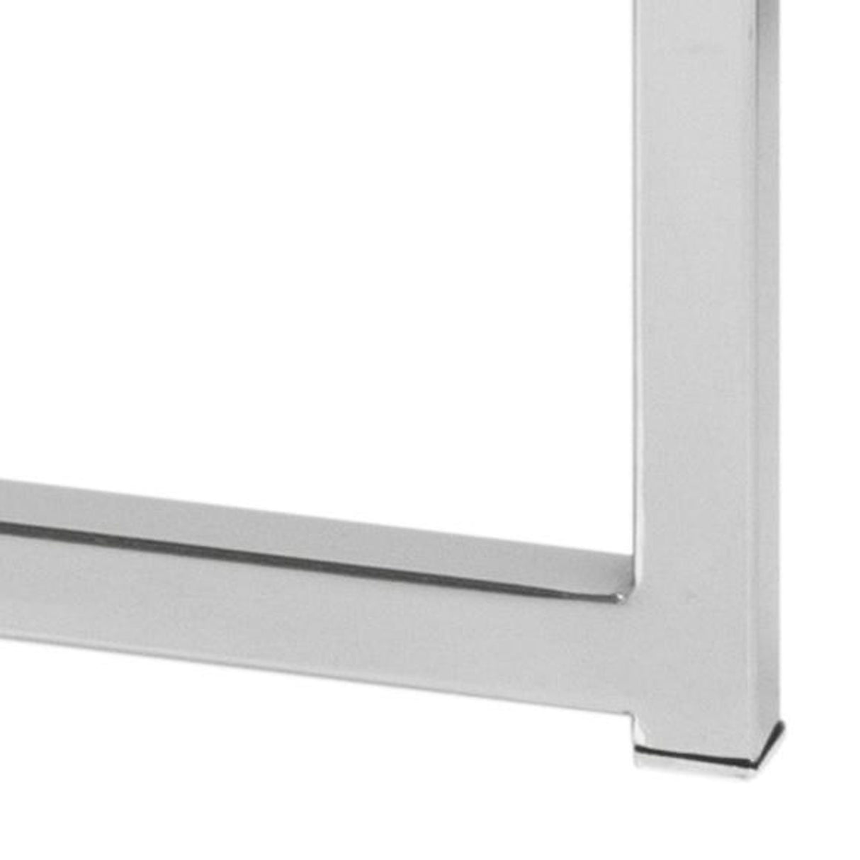 Cross Sidobord Rund 55 cm Krom