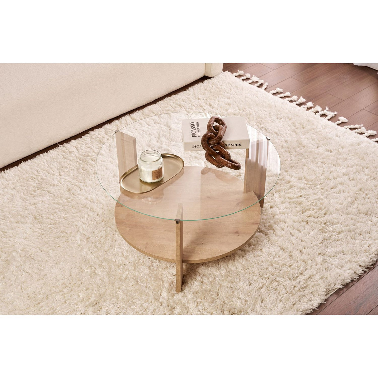 Pazzi Soffbord Safirek / Transparent