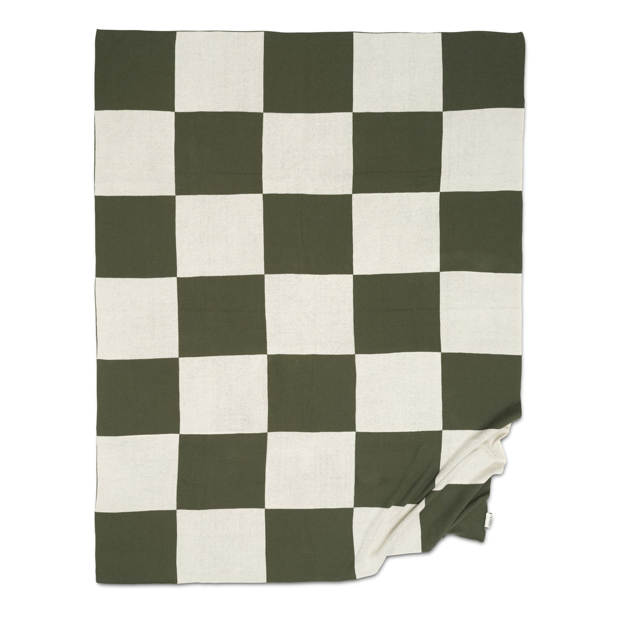 Square 130x170 cm Pläd Grön