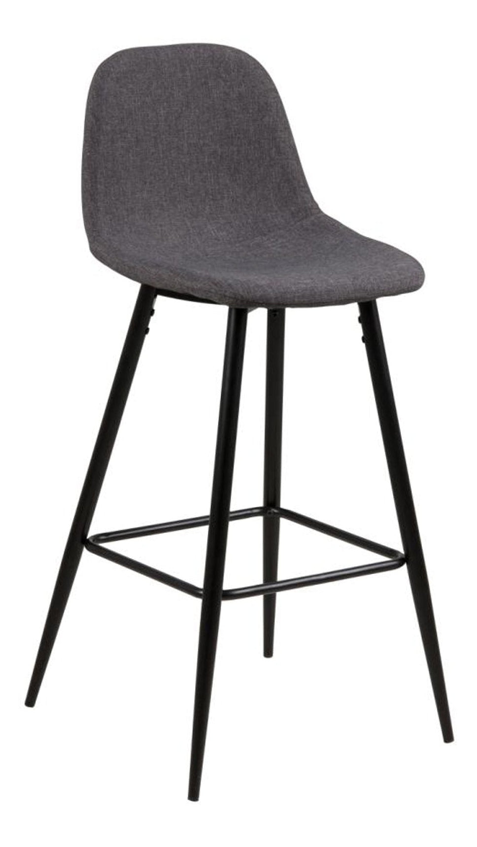Wilma Hill Barstol Grå/Svart