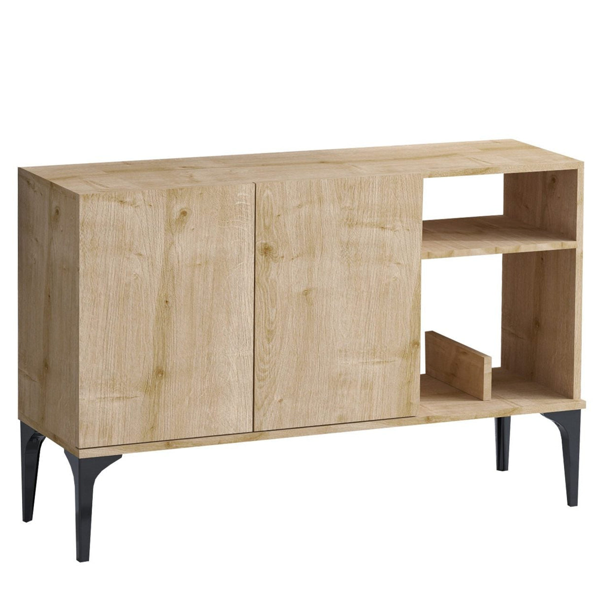 Doha Sideboard Sapphire Oak Black