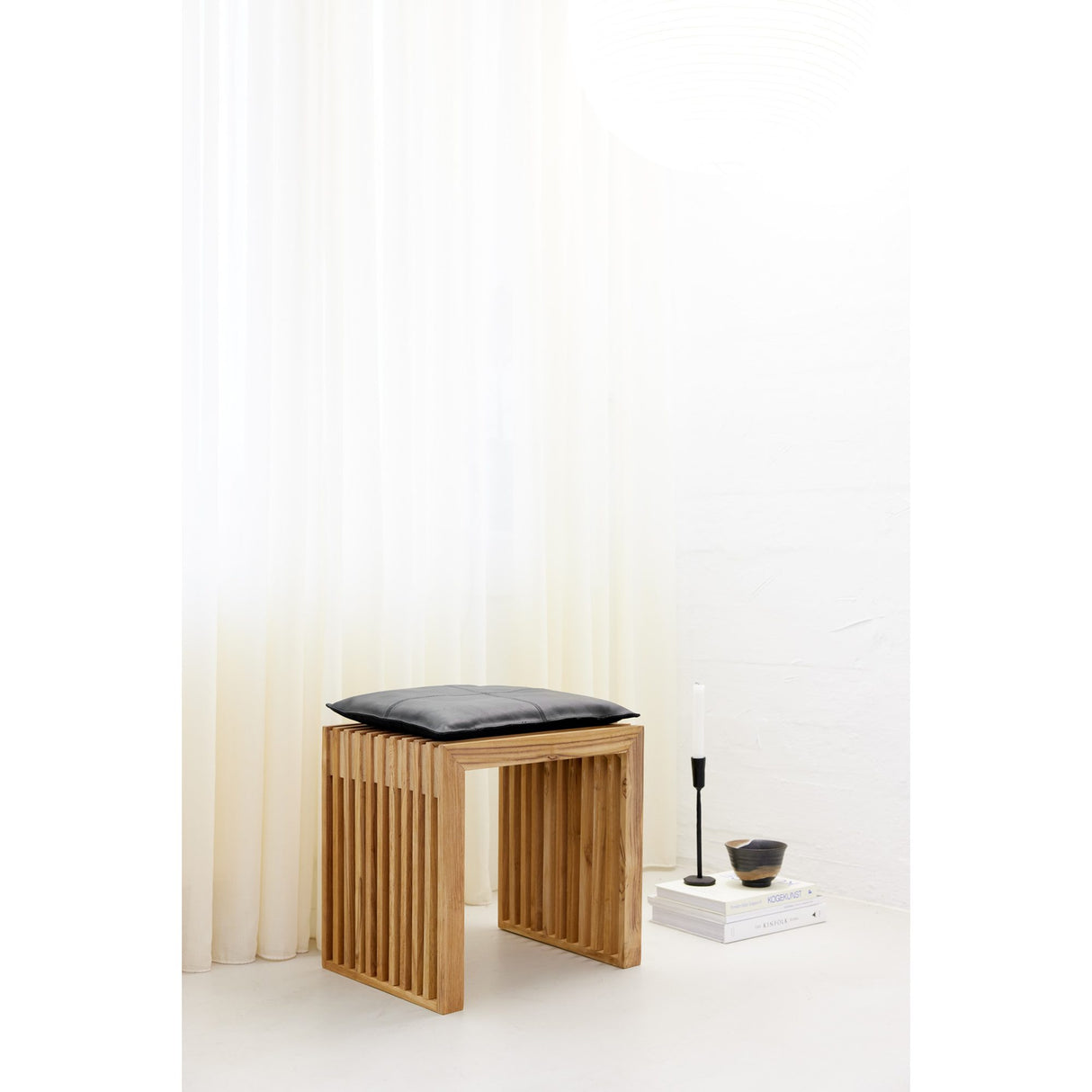 Rib 45x35 cm Pall Teak