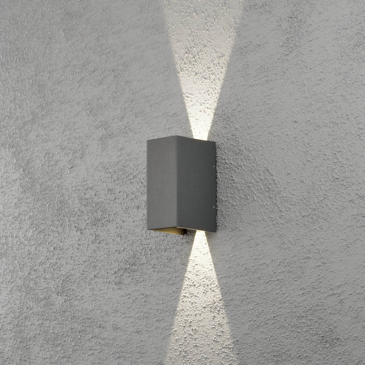 Cremona HP-LED 2x3W 17 cm Vägglampa Ute Antracit