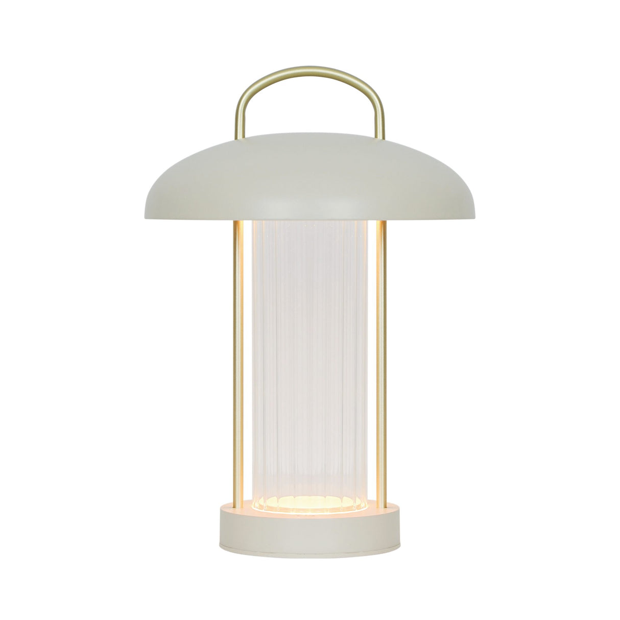 Mirano Uppladdningsbar Lampa Beige