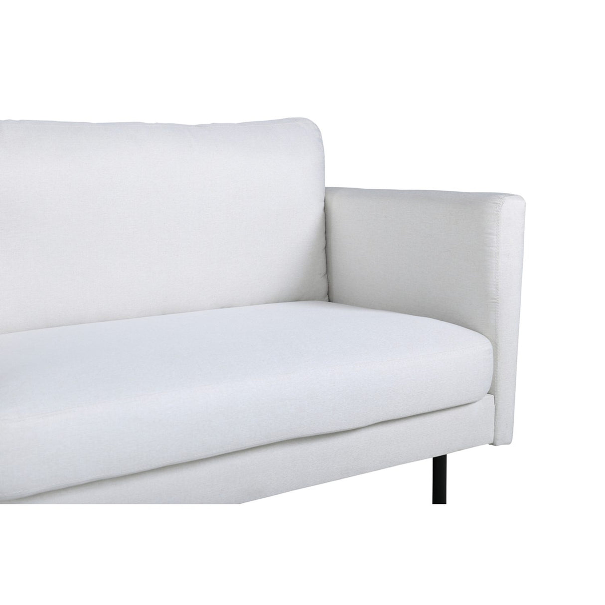 Zoom 3-sitssoffa Svart, Polyester