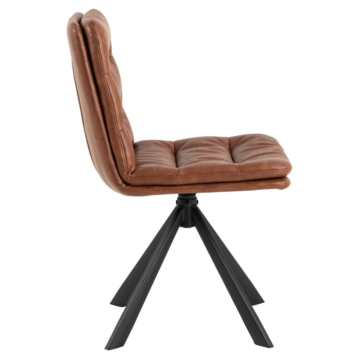 Sydney Matstol PU retro Konjak