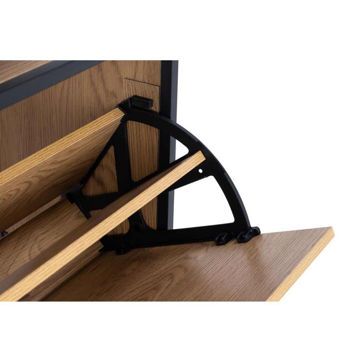 Notting Hill Skoskåp 129x56x30 cm Ek