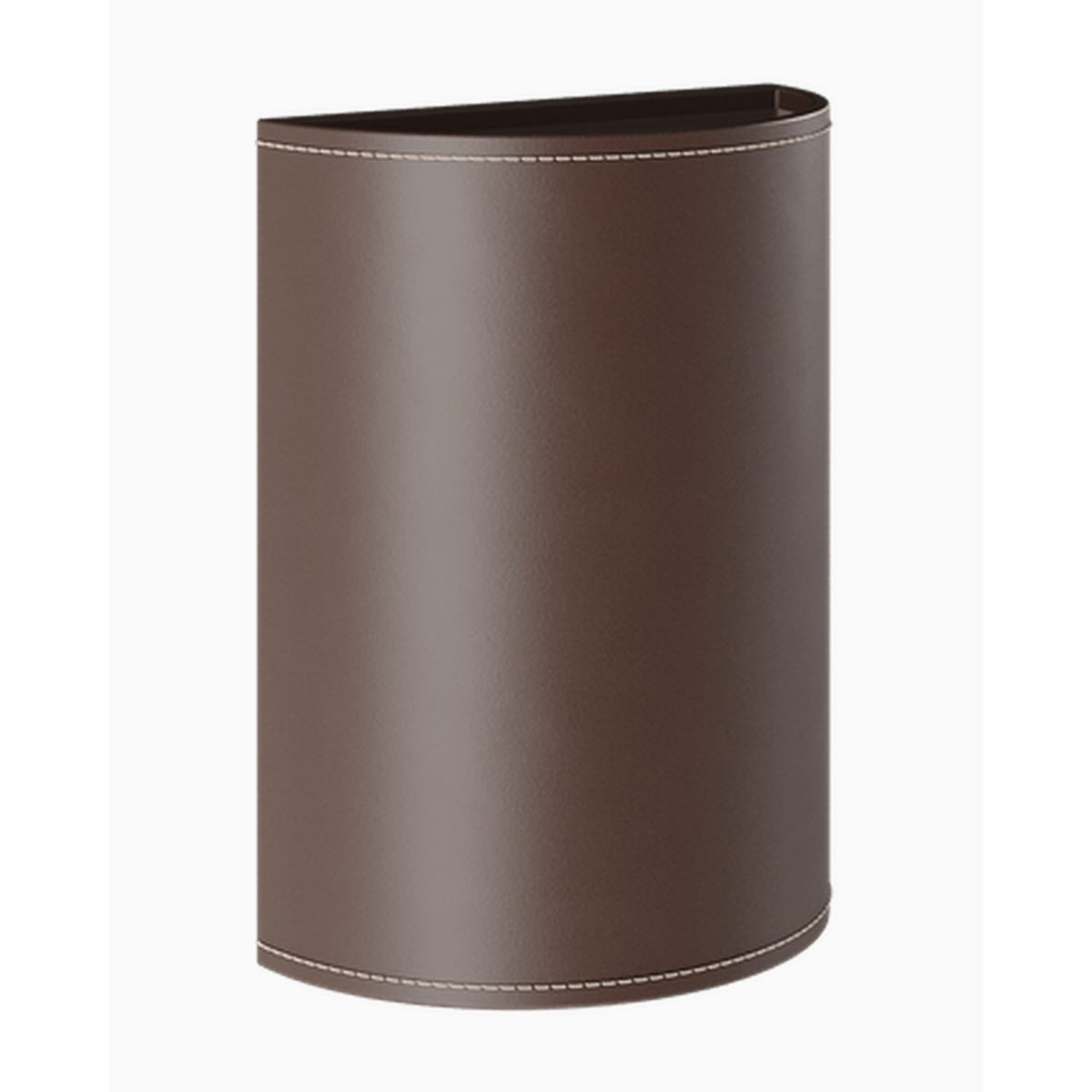 Leather 14 cm Vägglampa Chocolate