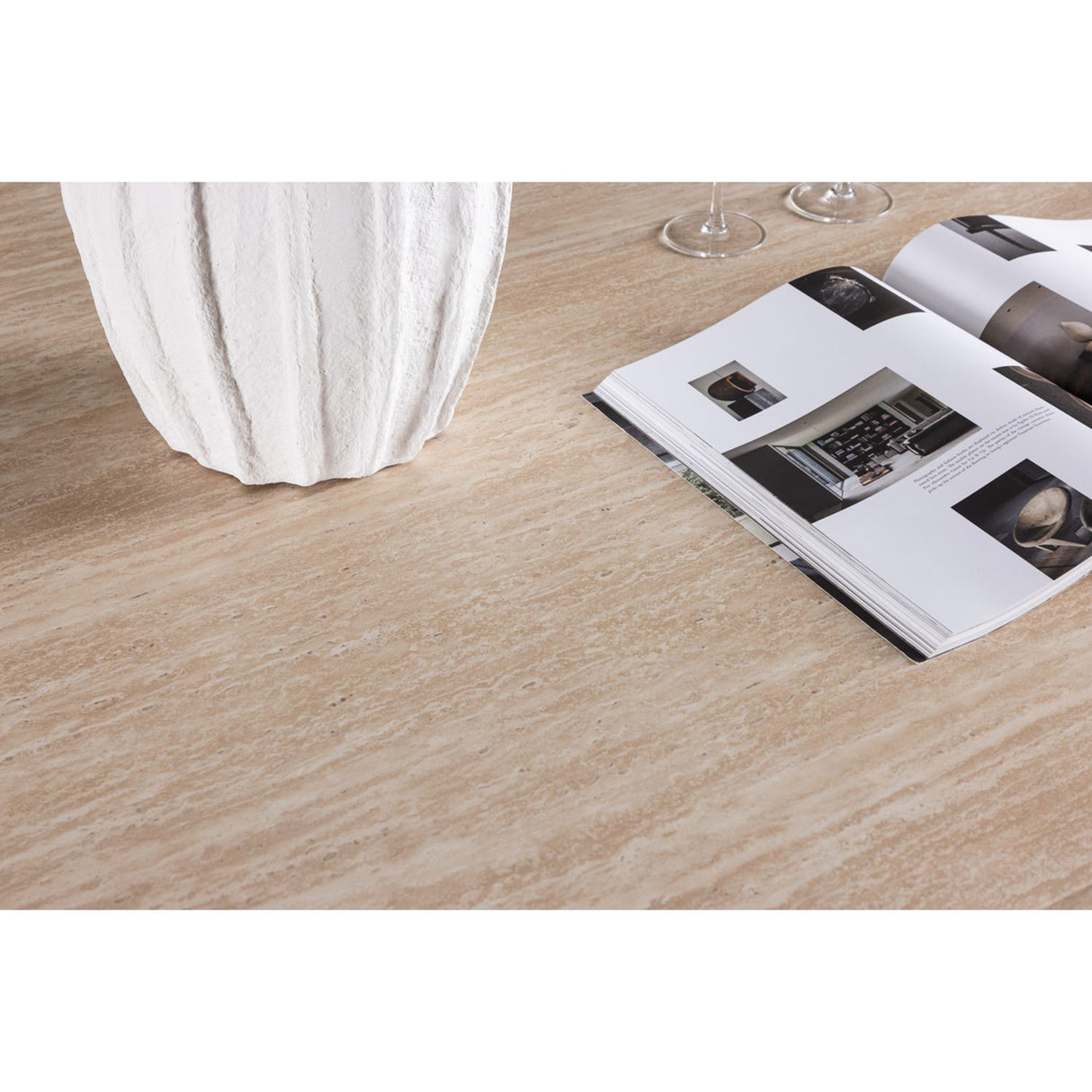 Skagen Rektangulärt matbord Beige, 240*100*75