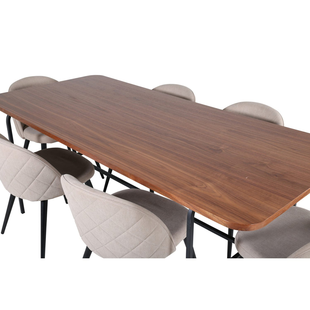 Uno, Velvet Rektangulär matgrupp