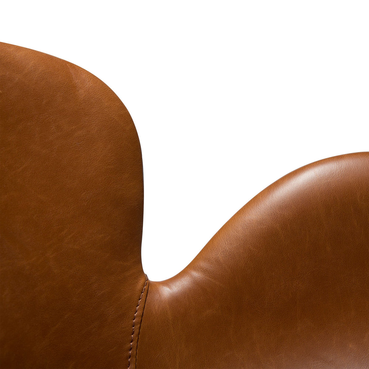 Gaia Stol Vintage Light Brown Art.Leather, Black