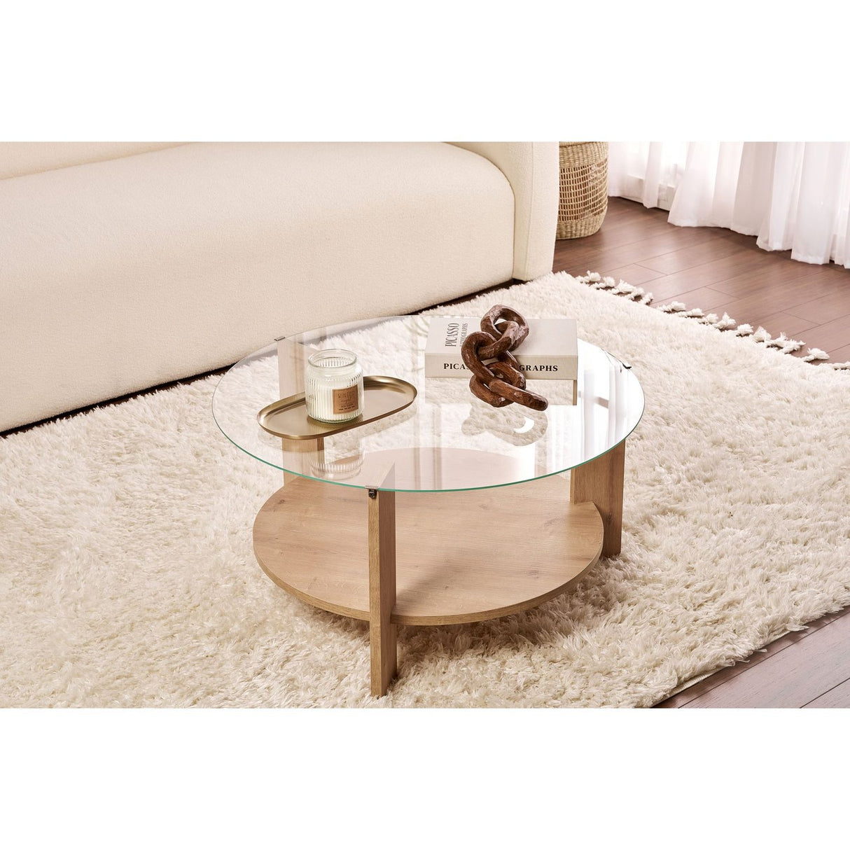 Pazzi Soffbord Safirek / Transparent