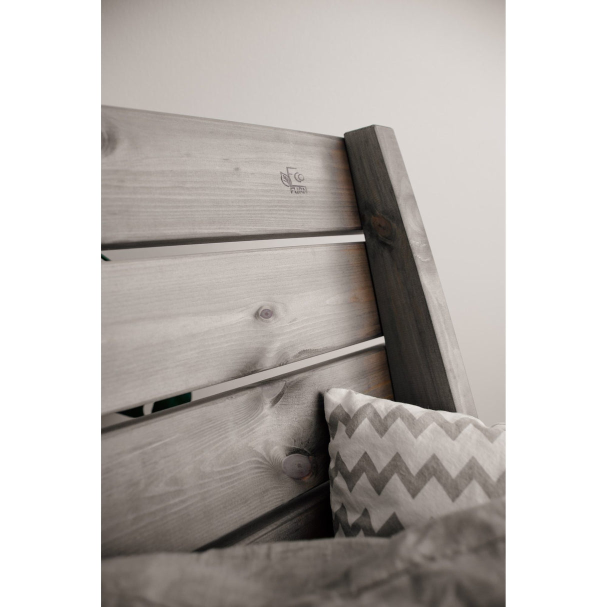 Granny Utestol Double Furu Oljad Grå