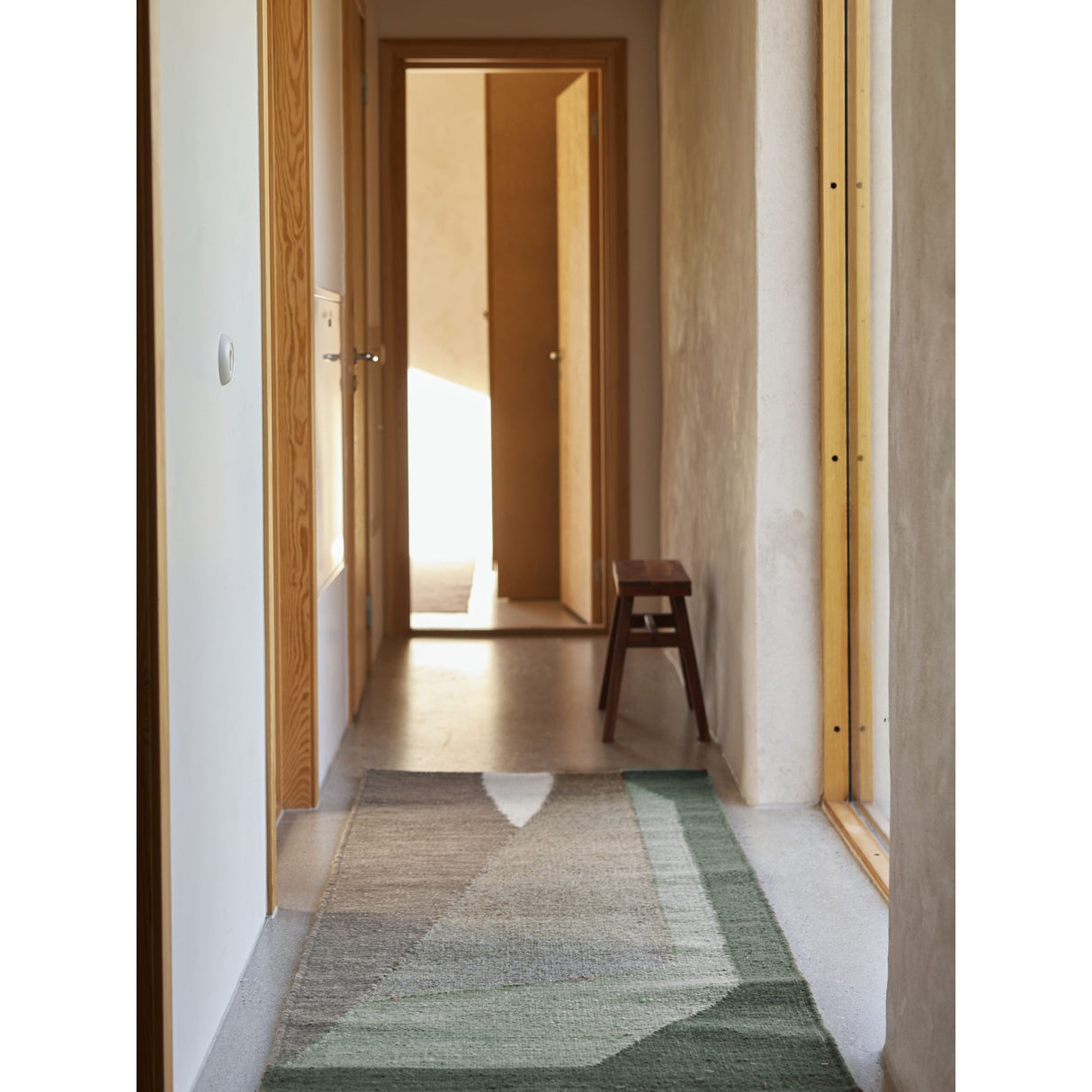 Levels 80x200 cm Gångmatta Grön