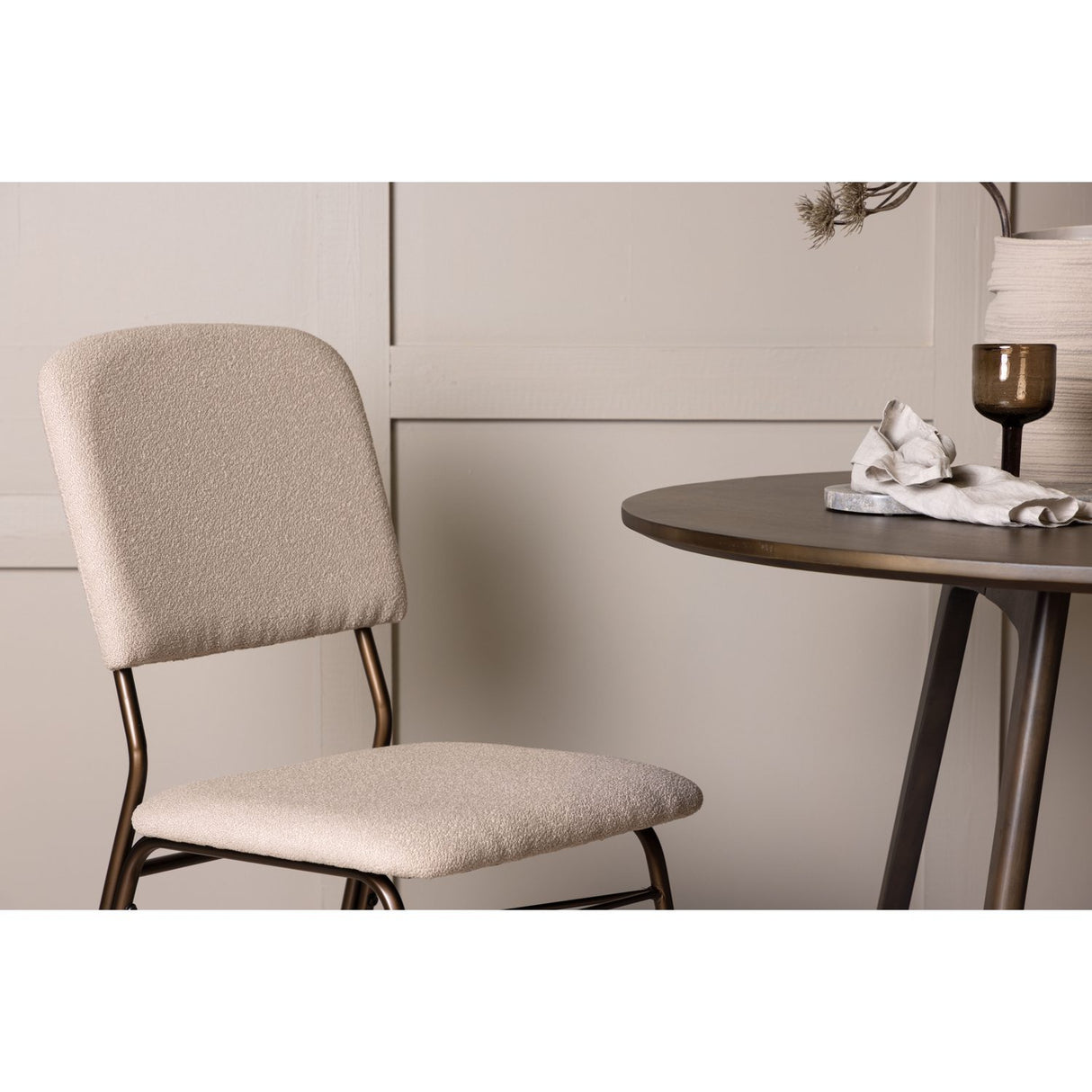 Seda Matstol Beige