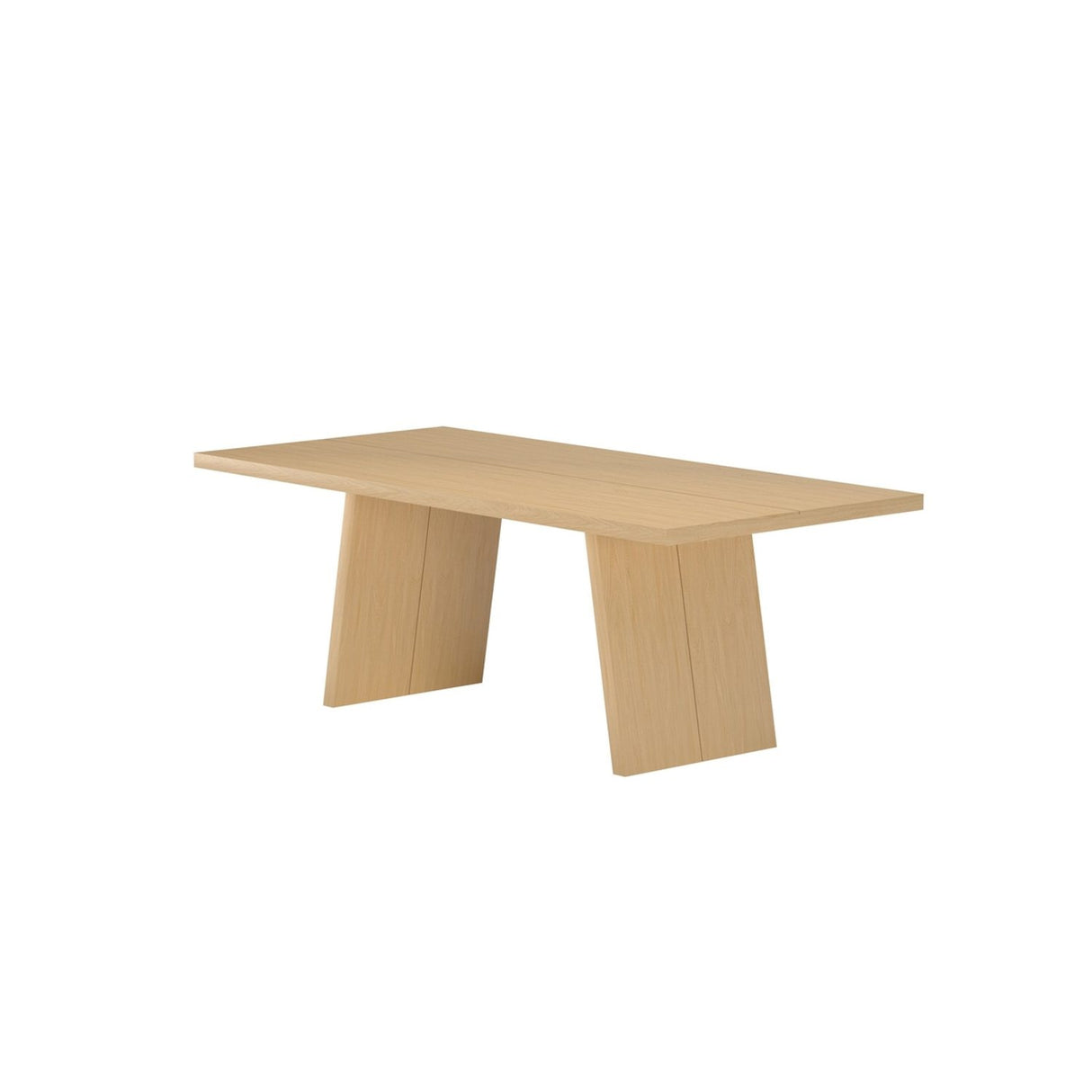 Logga Rektangulärt matbord Natur