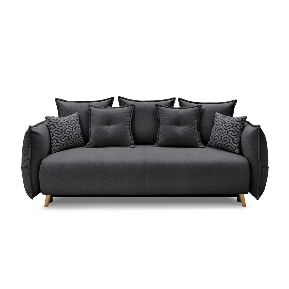 Eros 3-sits bäddsoffa Antracitgrå