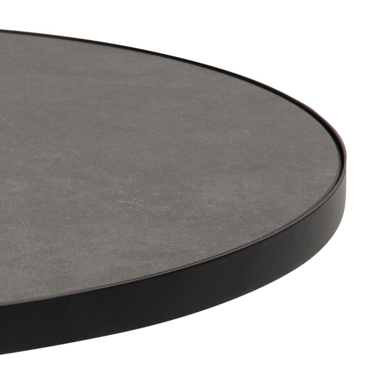 Vernon Soffbord Rund 66 cm Svart