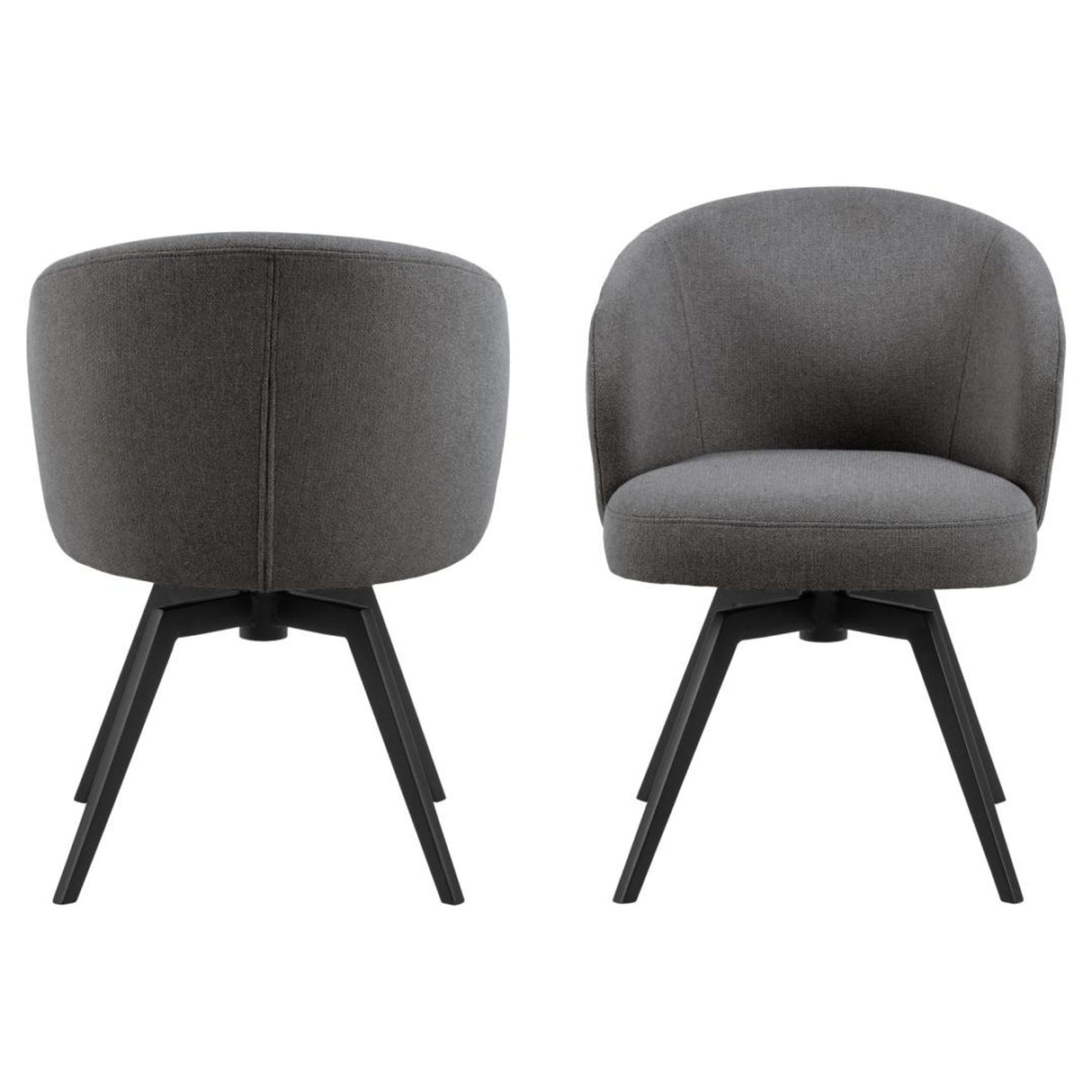 Maribo Karmstol Alea tyg Grå