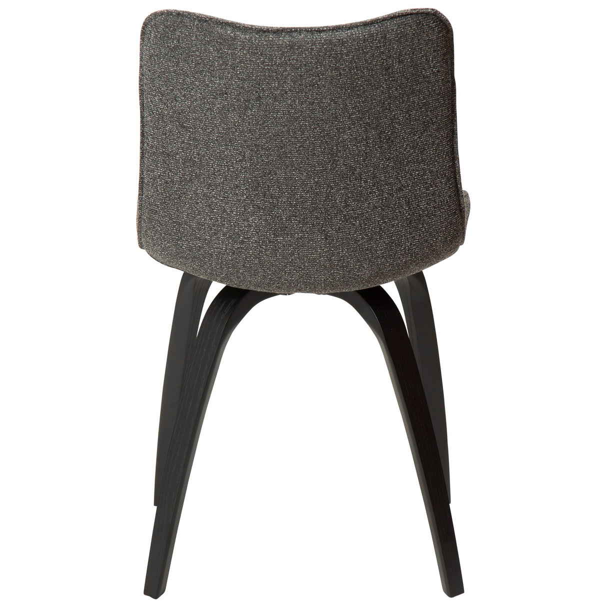 Glee Stol Pebble Grey Bouclé, Black