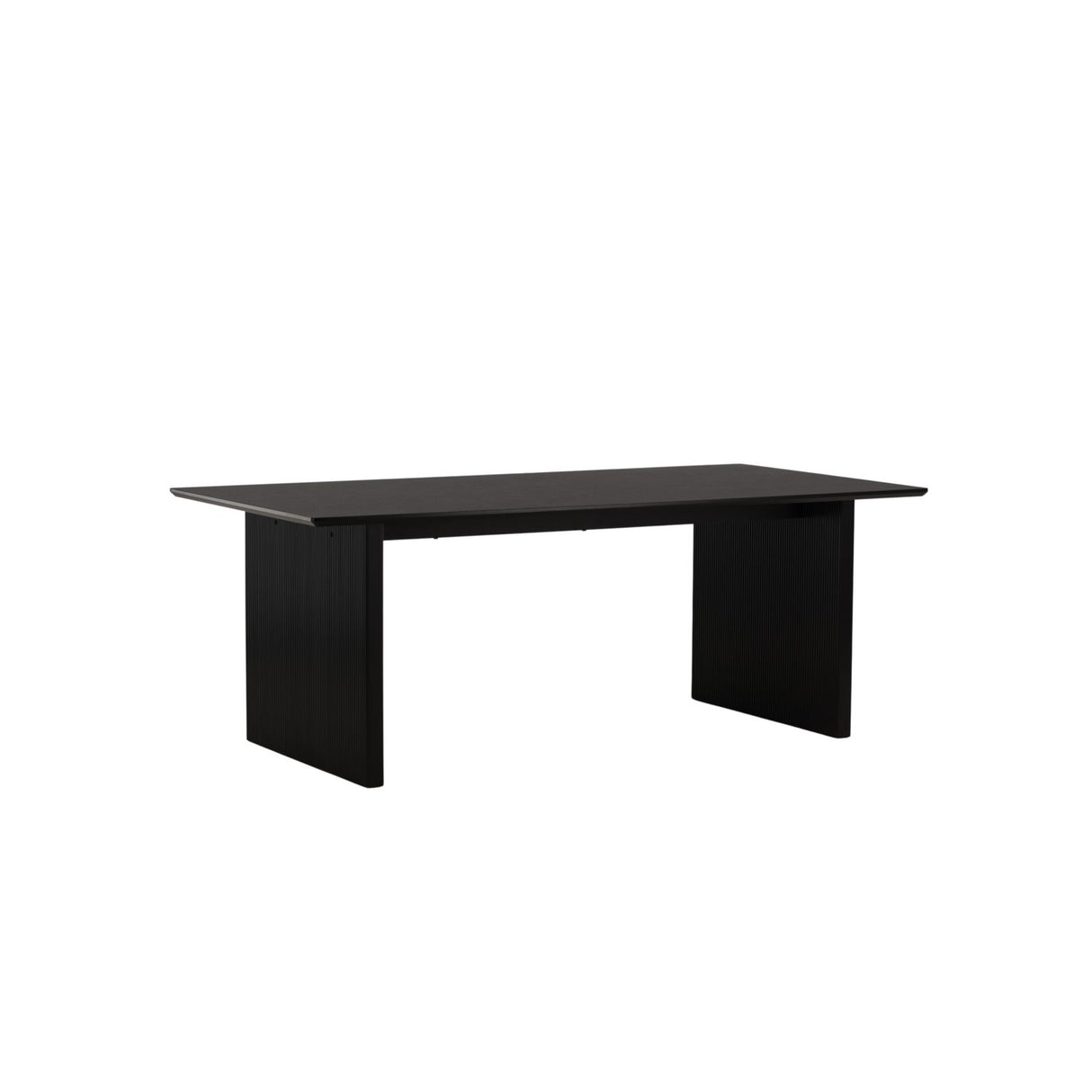 Vail Rektangulärt matbord Svart, MDF, 200 x 100