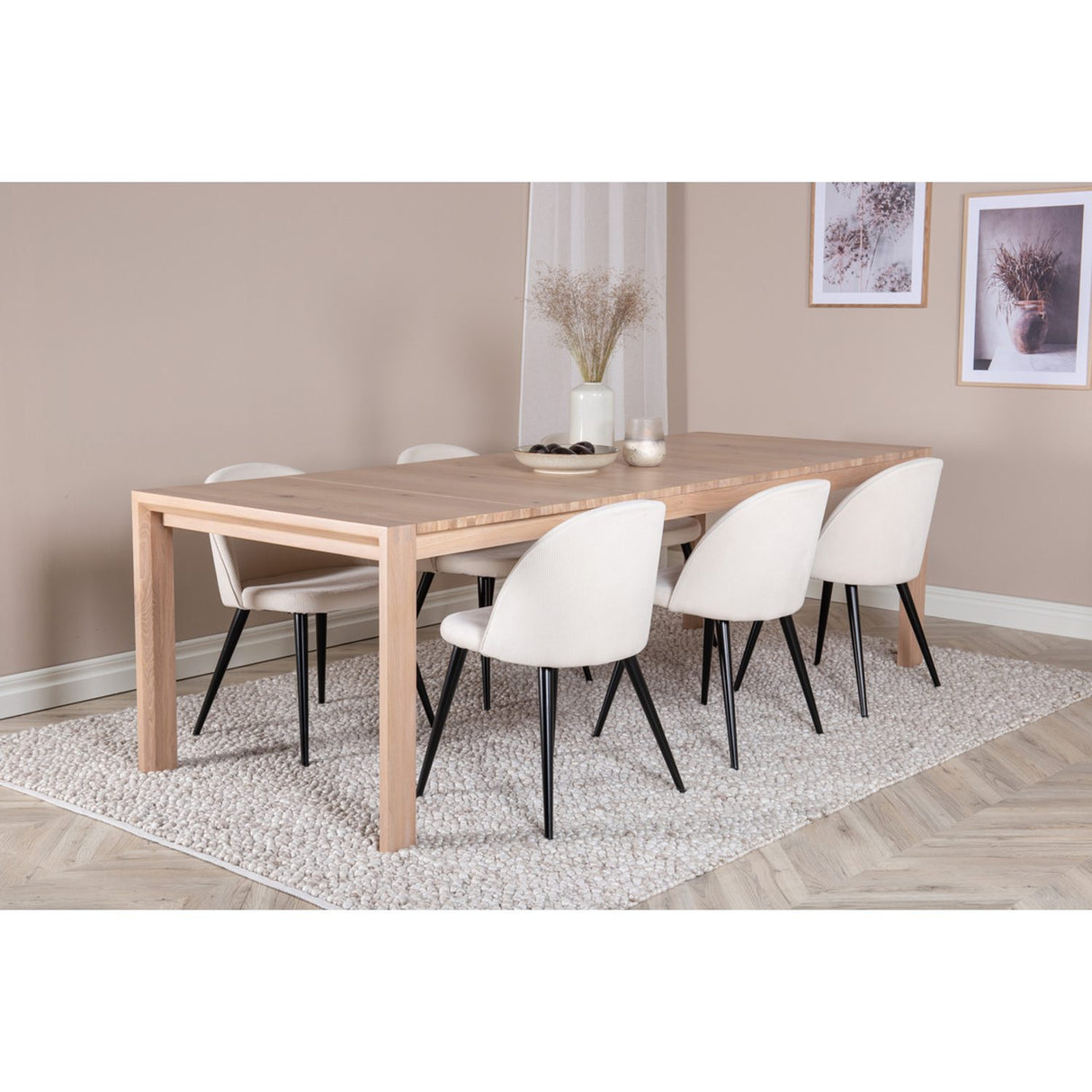 Slider, Velvet Rektangulär matgrupp