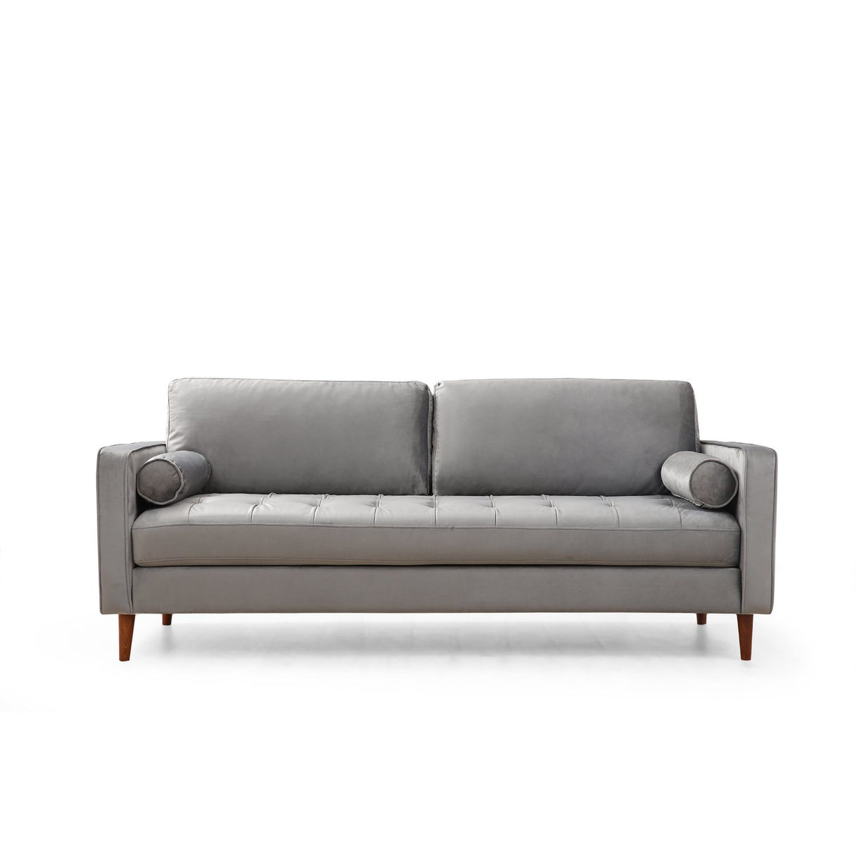 Rom (215 x 90 x 70 cm) 3-sitssoffa Ljusgrå