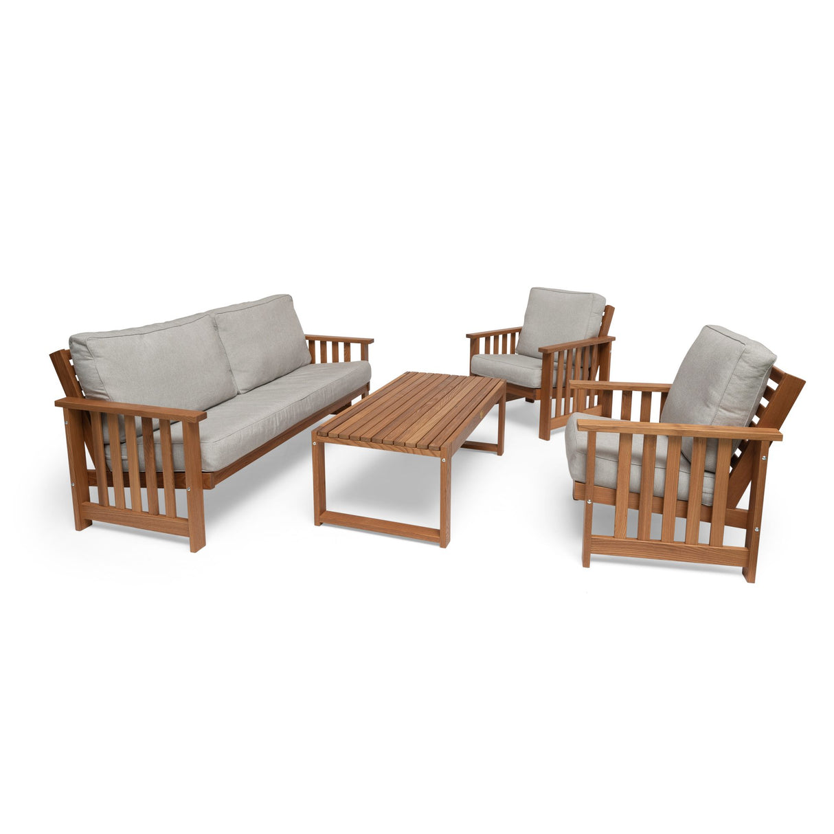 Gotland Utefåtölj Brun