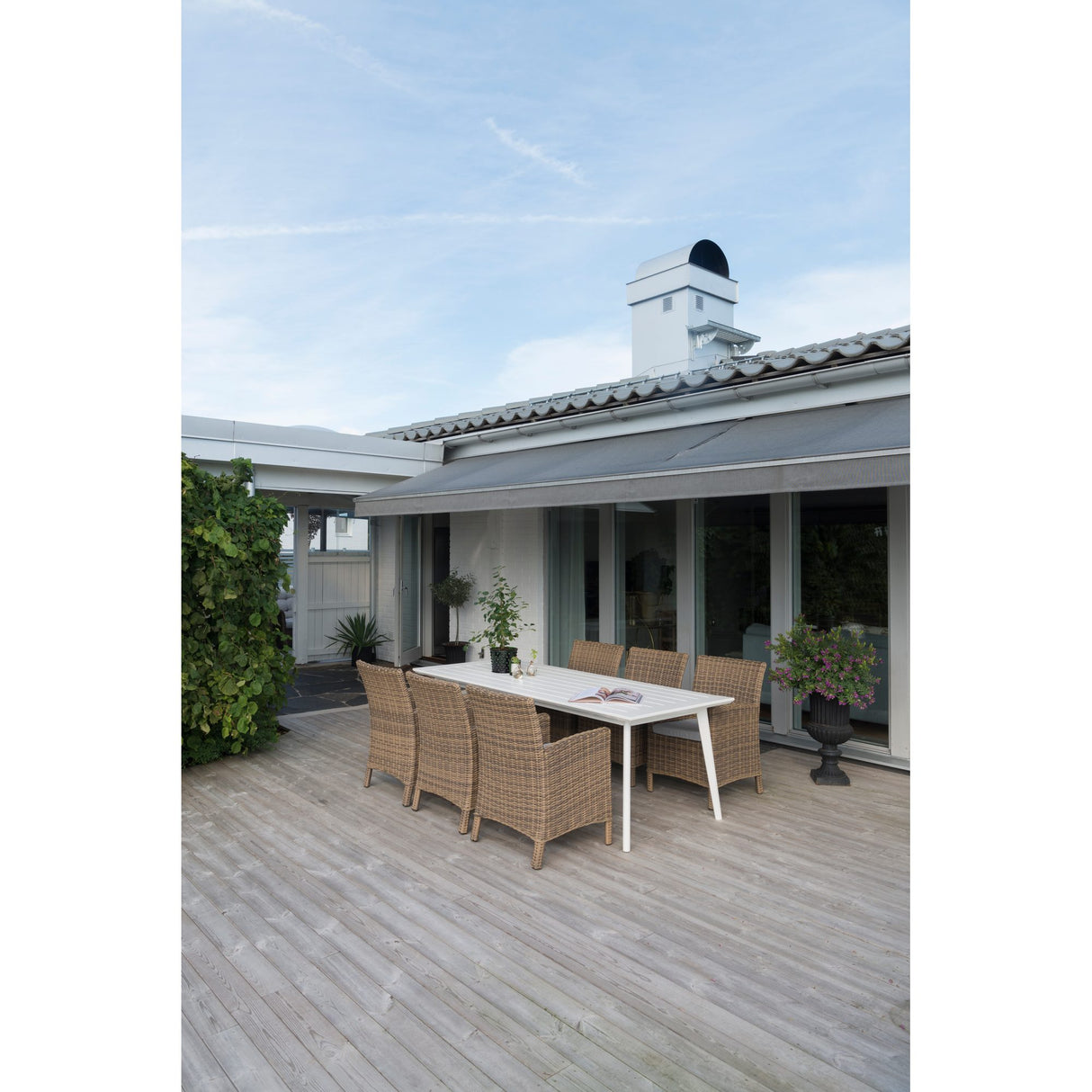 Dallas Utestol 2-Pack Natur