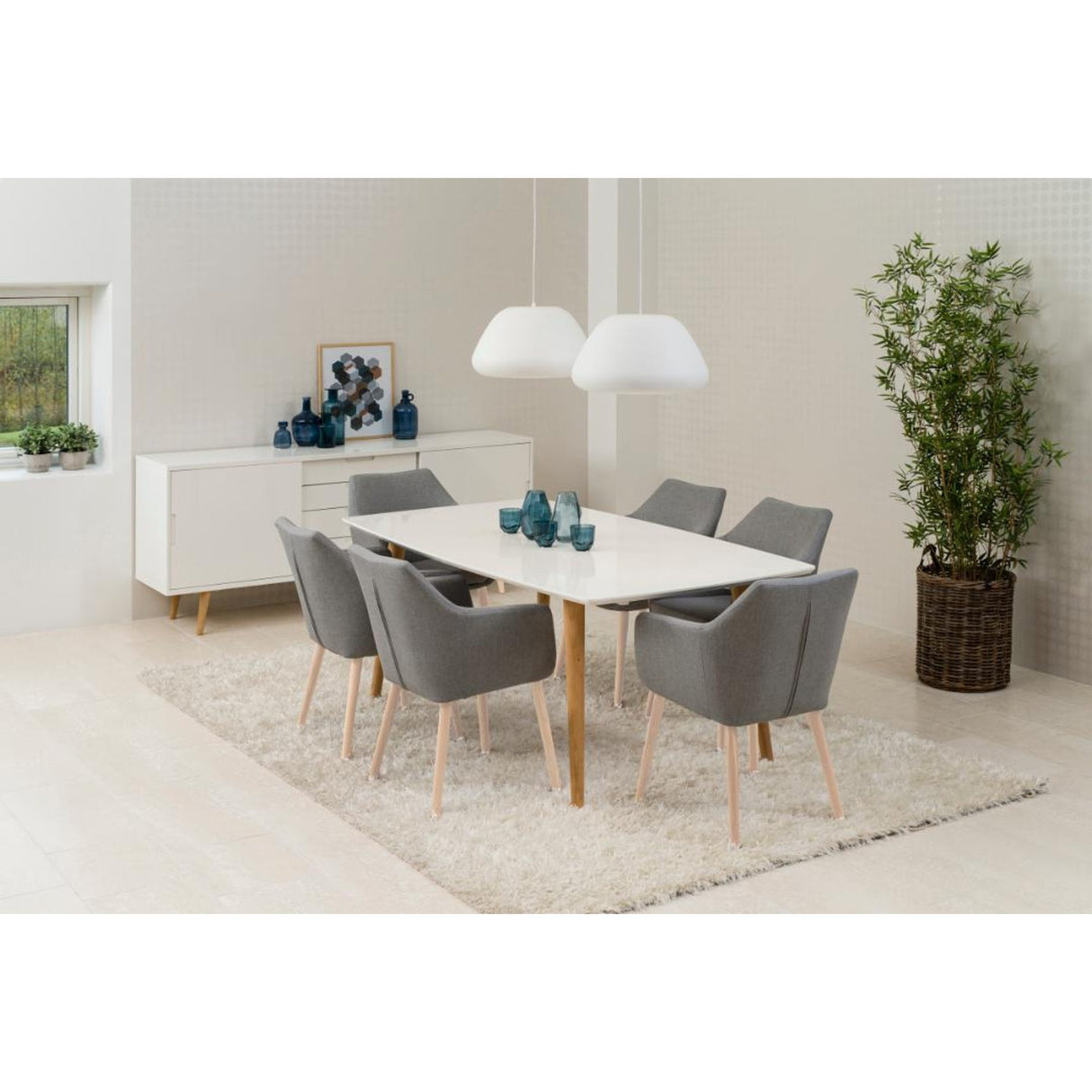 Grimstad Karmstol Vitpigmenterad