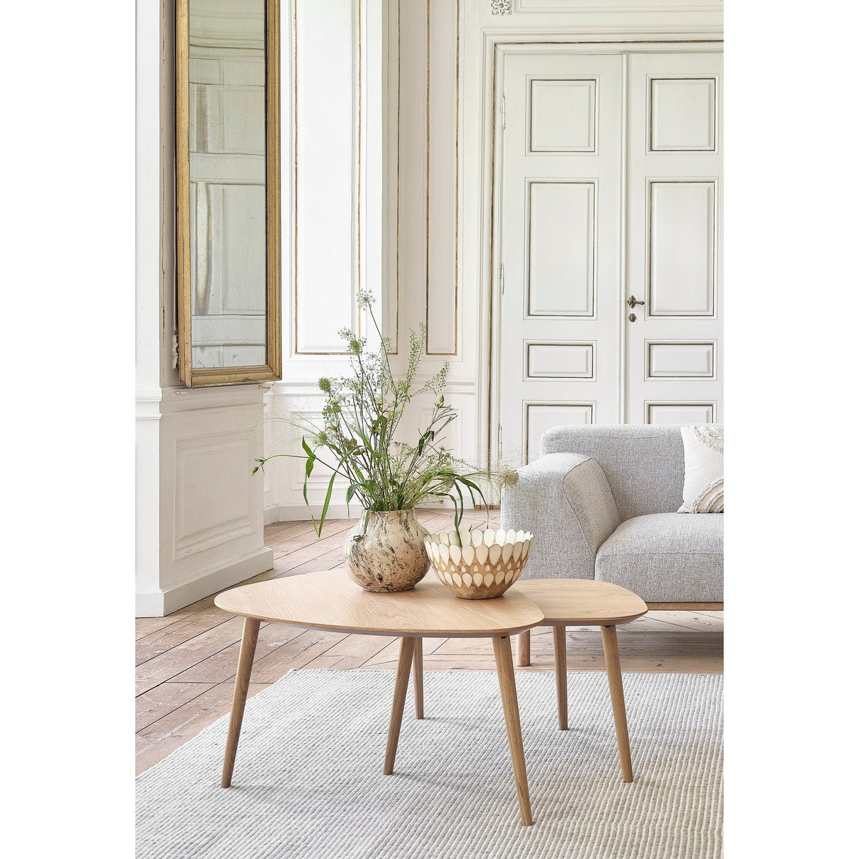 Marilyn Triangel Satsbord Naturlig Ek