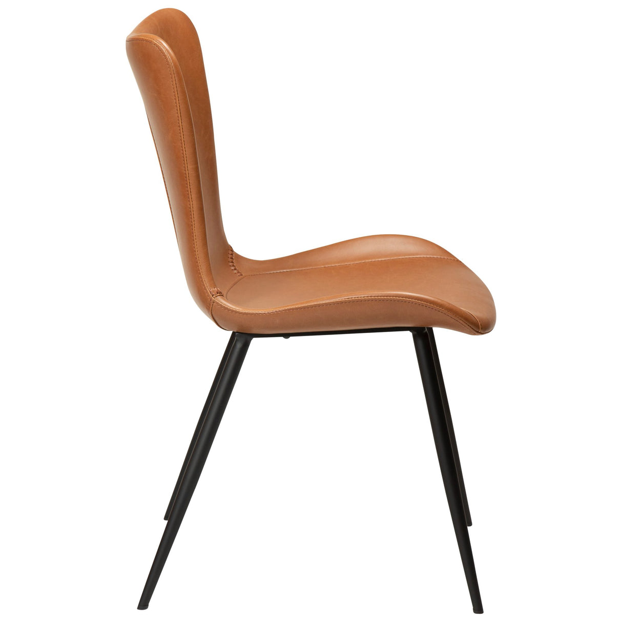 Medusa Stol Vintage Light Brown Art.Leather, Black