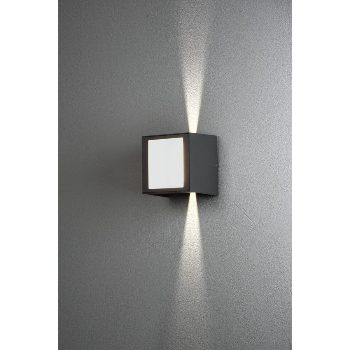 Cremona HP-LED 3x3W Mörkgrå 14 cm Vägglampa Ute
