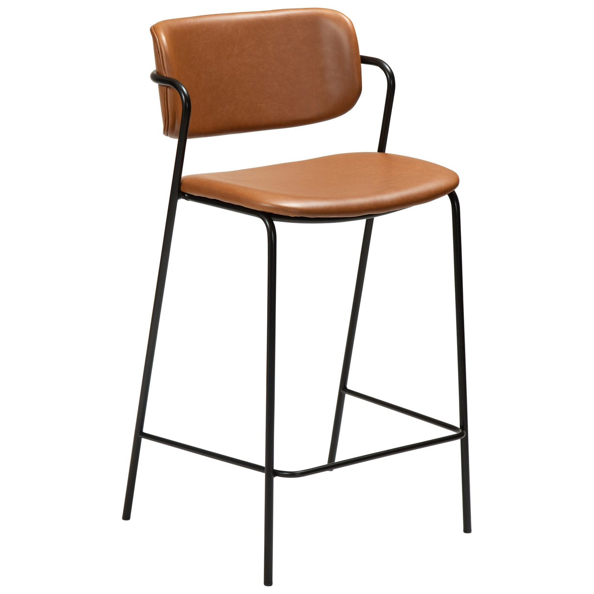 Zed Barstol Vintage Light Brown Art.Leather