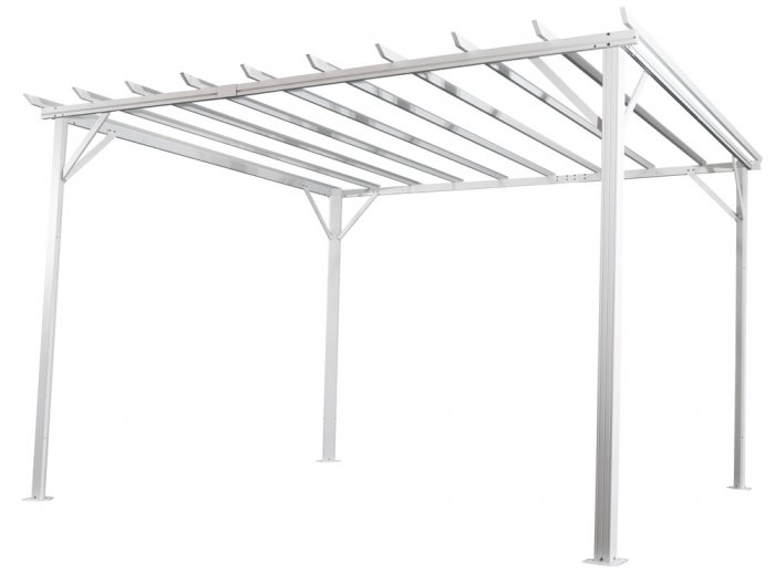 Piode Pergola 3x3,6m Vit
