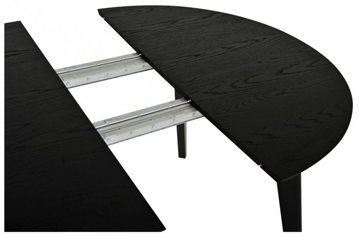 Sagene Matbord 130 cm Svart Ek