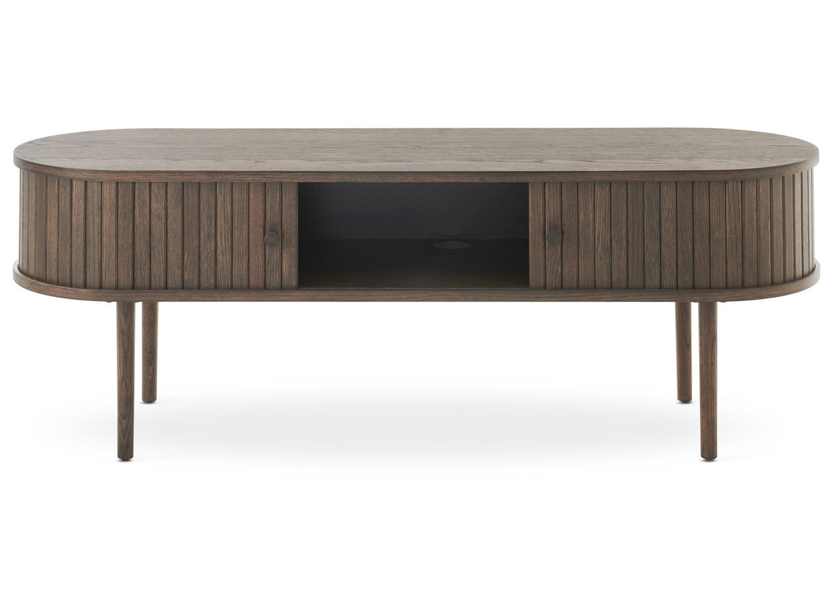 Nilo Mediabänk Brun Ek