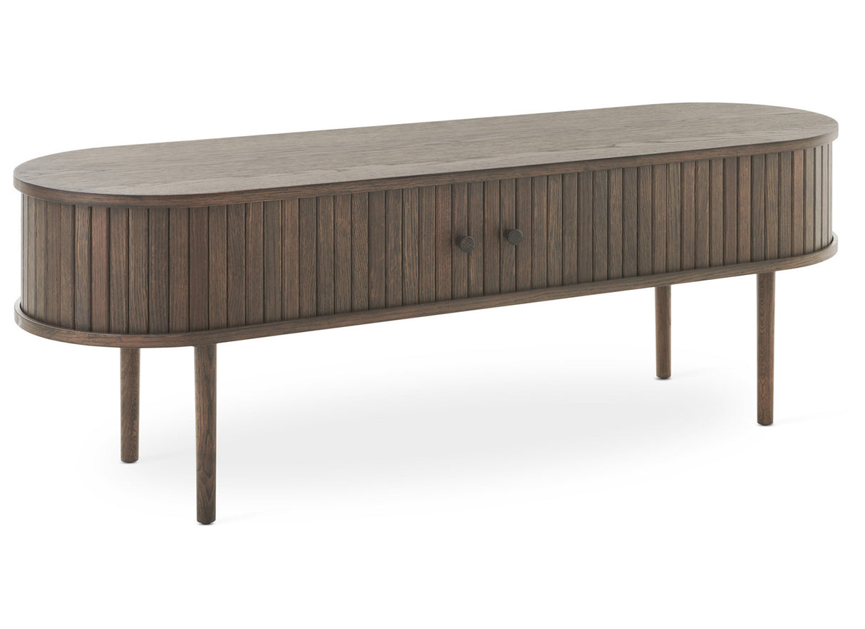 Nilo Mediabänk Brun Ek