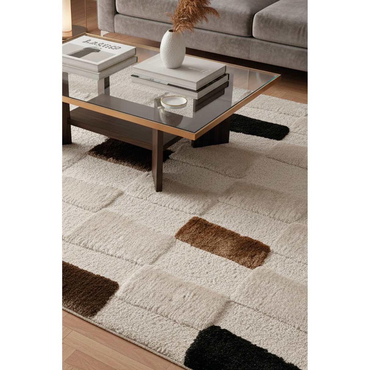 Brienz Ryamatta Beige/Brun