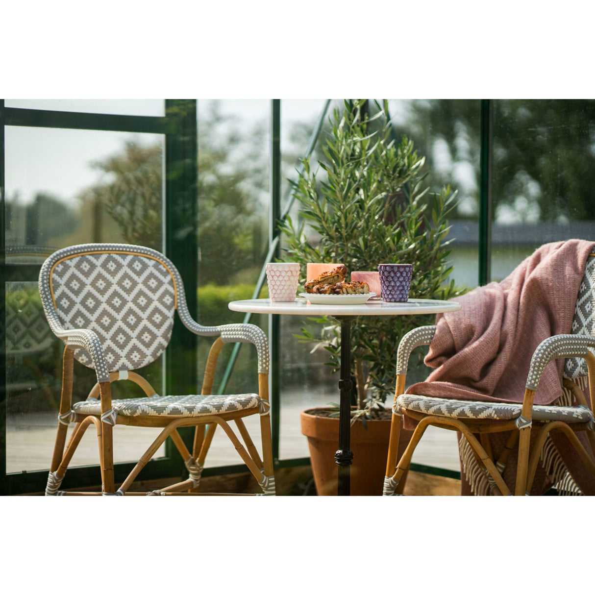 Holmenäs Caféstol Grå