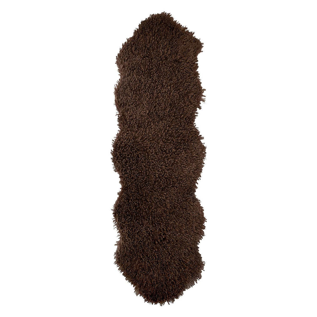 Wooly 60x180 cm Fäll Brown