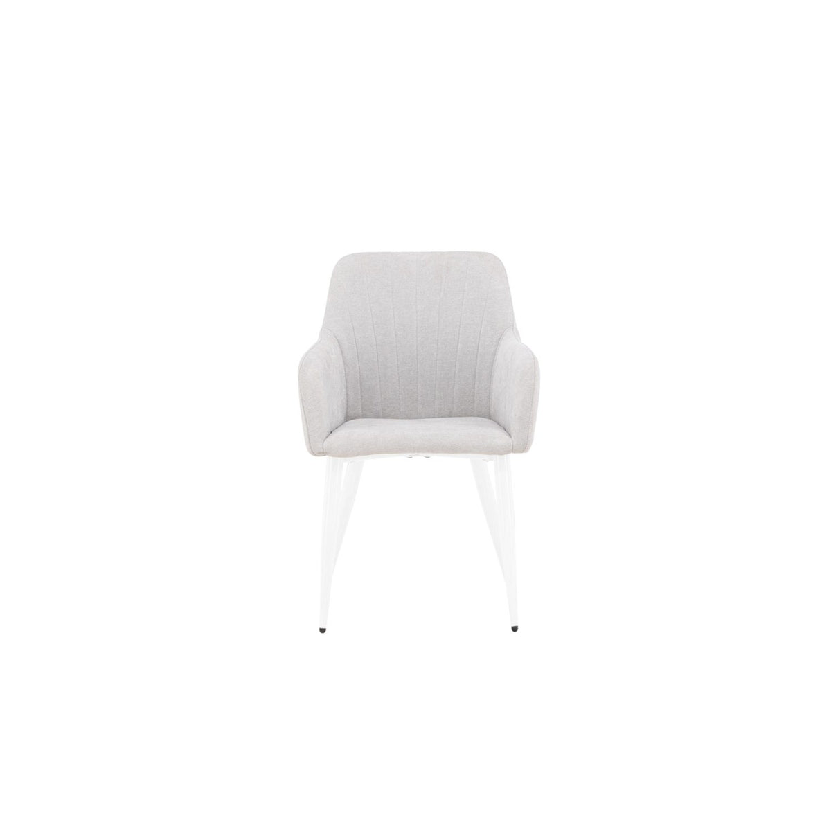 Comfort Matstol Ljusgrå, Polyesterlinne