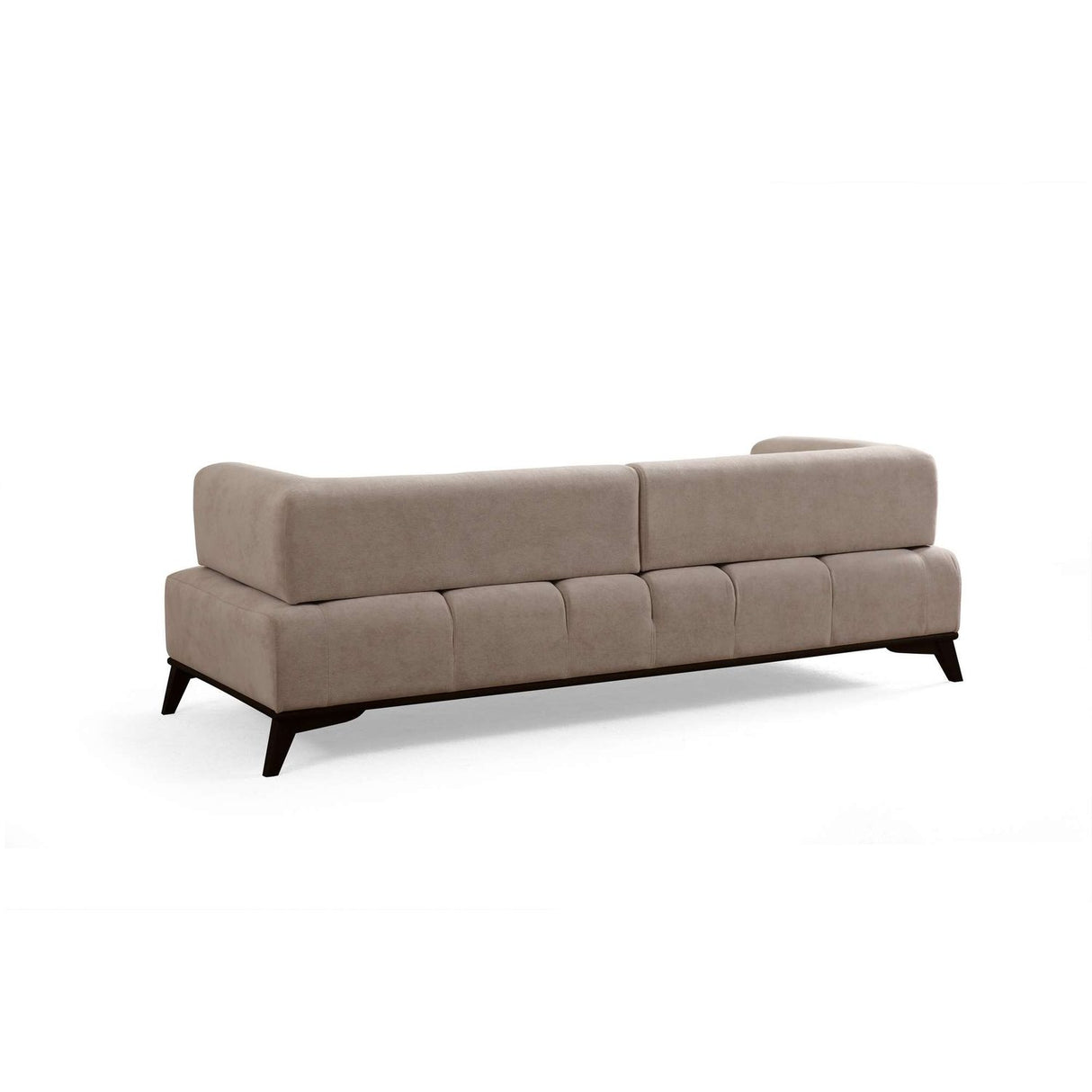 Atom 3-sits soffa Kräm / Svart