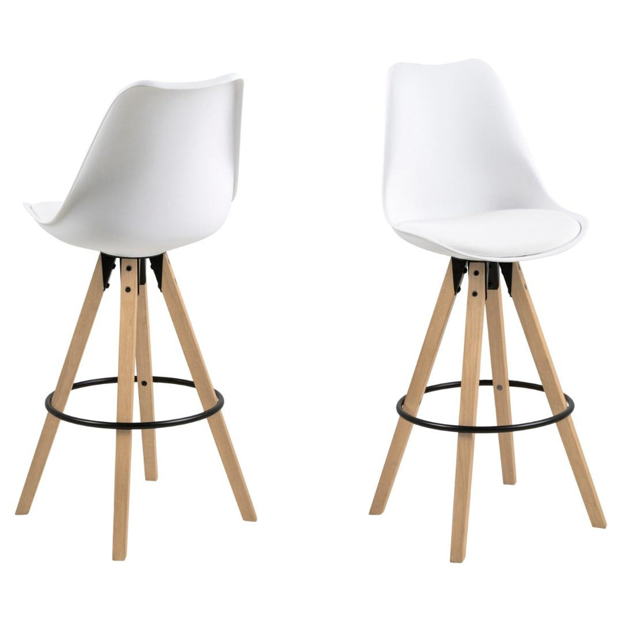 Sento Barstol PU Vit